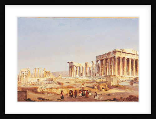 The Parthenon, 1843 by Anonymous
