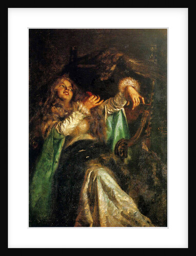 La falconiera, c. 1875 by Anonymous