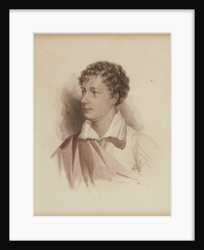 Portrait of George Gordon Byron, 6th Baron Byron After a portrait of 1808, 1831 by Anonymous