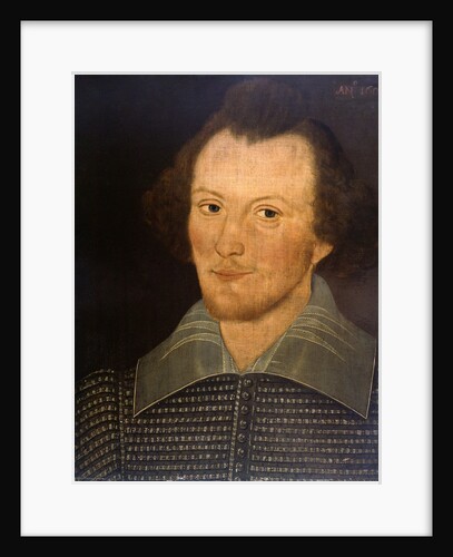The Sanders Portrait of William Shakespeare, 1603 by Anonymous