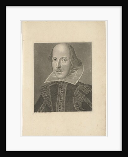Portrait of William Shakespeare, ca 1625 by Anonymous