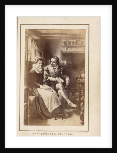 William Shakespeare and Anne Hathaway, 1860s-1870s by Anonymous