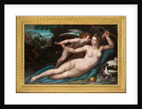Venus and Amor, ca 1578 by Anonymous