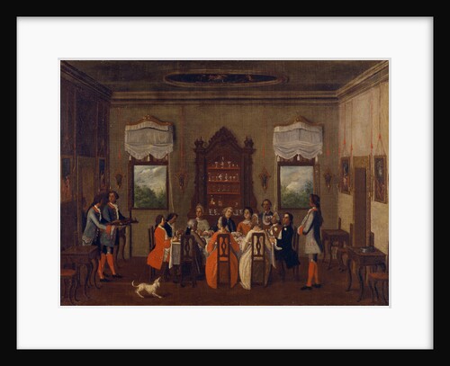 Breakfast in the villa, Between 1760 and 1799 by Anonymous
