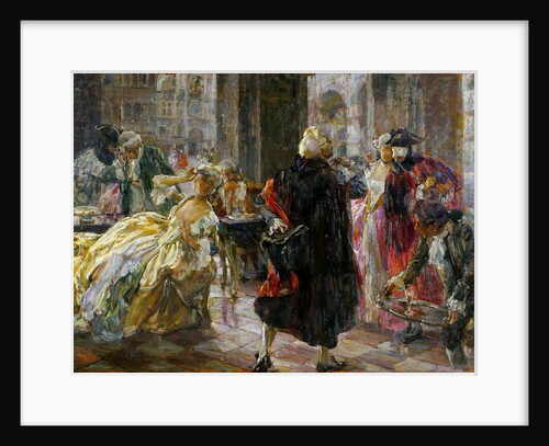 Caffè Florian in the 18th century, 1909 by Anonymous