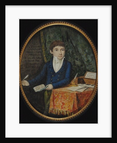Portrait of the composer Gaetano Donizetti as a youth, 1810s by Anonymous