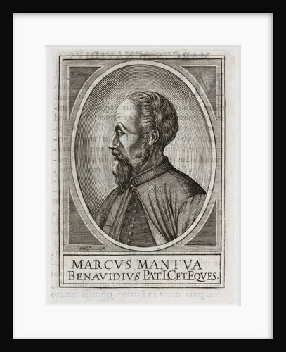 Portrait of Marco Mantova Benavides by Anonymous