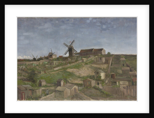 The Hill of Montmartre, 1886 by Anonymous