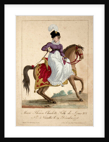 Marie Thérèse of France by Anonymous