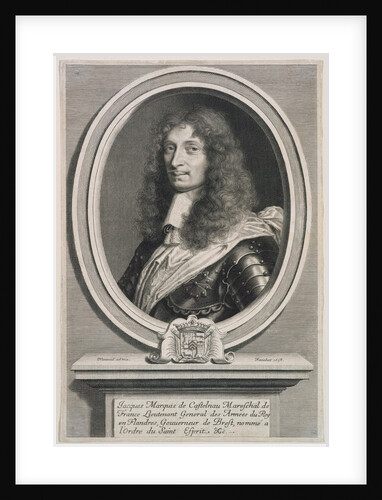 Portrait of Jacques de Mauvissière, Marquis of Castelnau, Marshal of France, 1658 by Anonymous