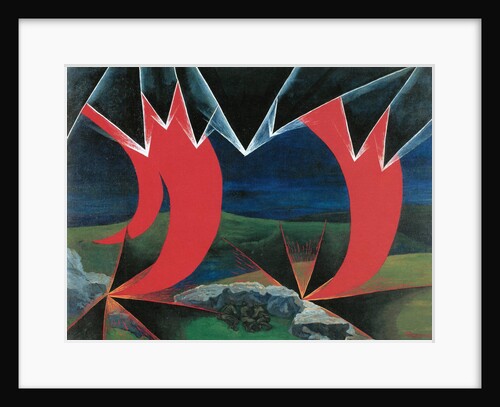 Impressions of Bombardment (Shrapnels and Grenades), 1926 by Anonymous