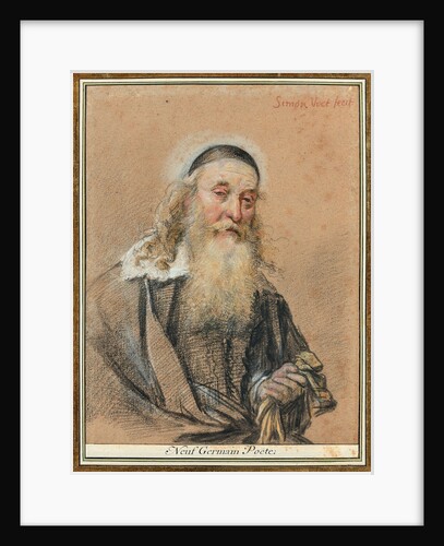 Portrait of the poet Louis de Neufgermain by Anonymous