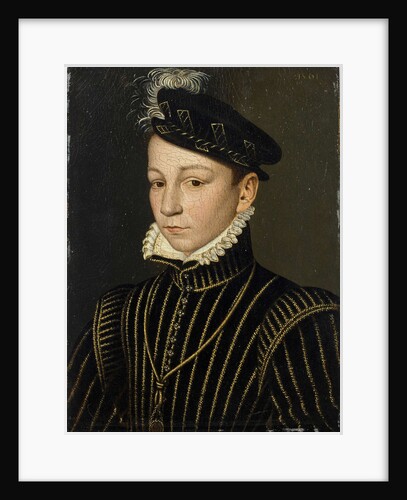 Portrait of King Charles IX of France, 1561 by Anonymous