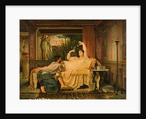 Lesbia and her Sparrow, 1860 by Anonymous