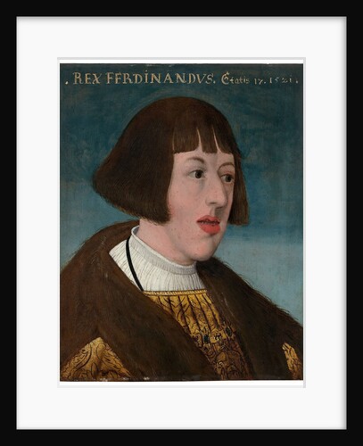 Portrait of Emperor Ferdinand I, 1521 by Anonymous