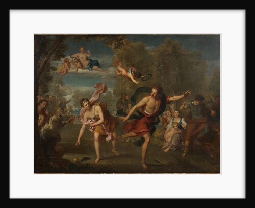 Atalanta and Hippomenes, 1727 by Anonymous
