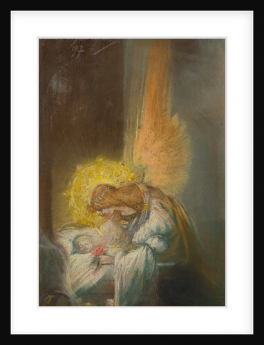 The guardian angel, 1897 by Anonymous