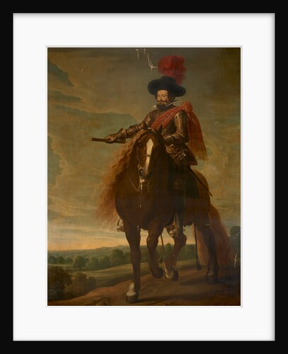 Equestrian Portrait of Gaspar de Guzmán, Count-Duke of Olivares, First Half of 17th cen by Anonymous