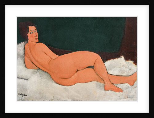 Nude lying (Nu couché), 1917 by Anonymous