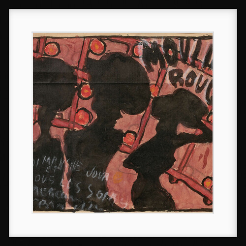 Moulin Rouge, ca 1892 by Pierre Bonnard