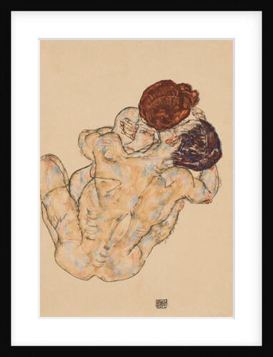 Man and Woman (Embrace), 1917 by Anonymous