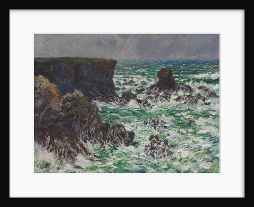 Port-Coton, Rochers du Lion (Lion Rock), 1886 by Anonymous
