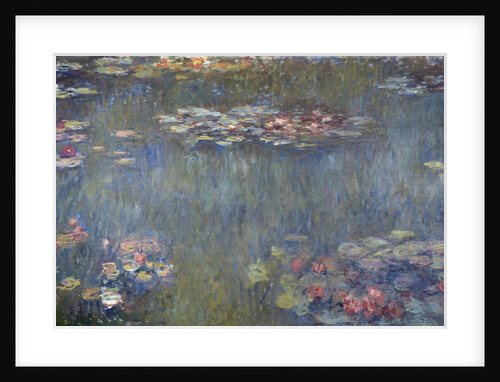 Waterlilies Pond, Green Reflection (Le Bassin aux nymphéas, reflets verts), 1920-1925 by Anonymous