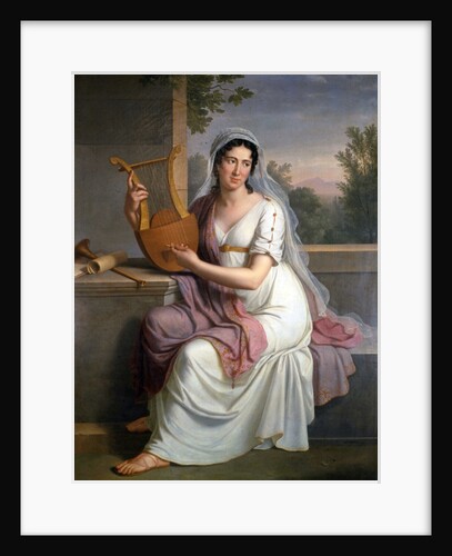 Portrait of the opera singer Isabella Angela Colbran, c. 1805-1810 by Anonymous