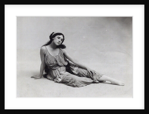 Tamara Karsavina as Echo in the Ballet Narcisse by N. Tcherepnin, 1912 by Anonymous