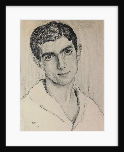 Portrait of the dancer Léonide Massine, 1914 by Anonymous