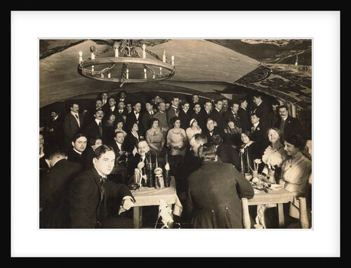 The Stray Dog Cabaret in Saint Petersburg, 1913 by Anonymous