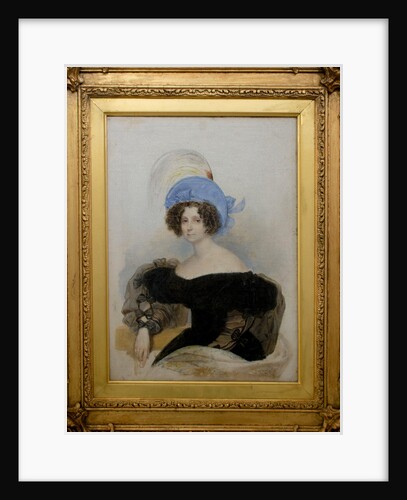 Portrait of Janette (Anna) Ivanovna Lopukhina, née Baroness von Wenckstern, 1833 by Anonymous