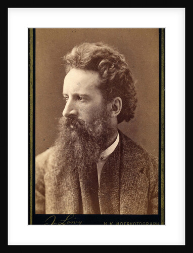 Portrait of the Painter Hans Makart, c. 1880 by Anonymous