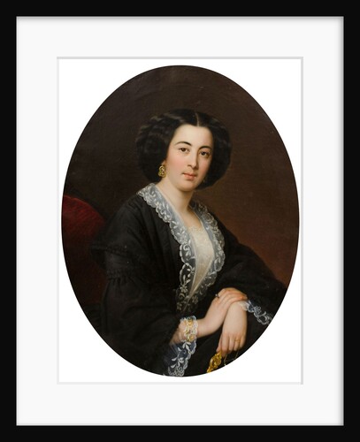 Portrait of Yelizaveta Dmitrievna Baryatinskaya, née Orbeliani, 1850s by Anonymous