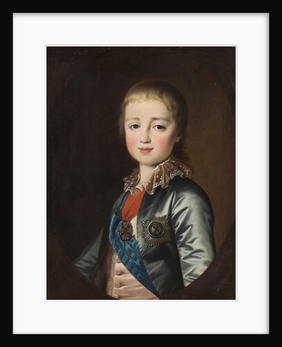 Portrait of Grand Duke Constantine Pavlovich of Russia, End 1780s by Anonymous
