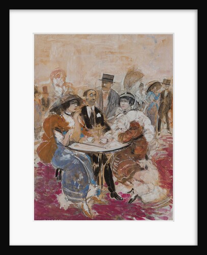 In a café, 1912 by Anonymous