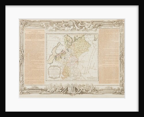 Map of the European Russia, 1766 by Anonymous