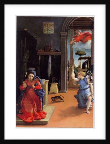 The Annunciation, ca 1534 by Anonymous