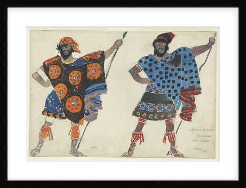 Costume design for the ballet Daphnis et Chloé by M. Ravel, 1913 by Anonymous