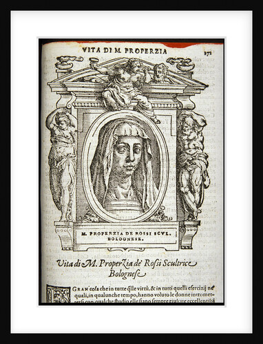 Properzia de Rossi, ca 1568 by Anonymous