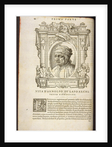 Arnolfo di Cambio, ca 1568 by Anonymous
