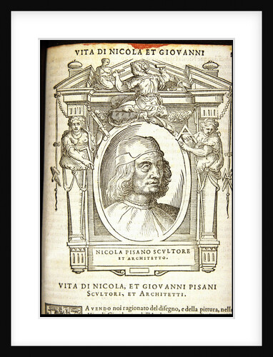 Nicola Pisano, ca 1568 by Anonymous