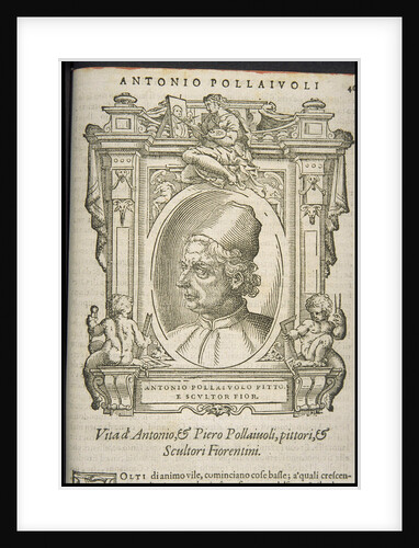 Antonio Pollaiuolo, ca 1568 by Anonymous
