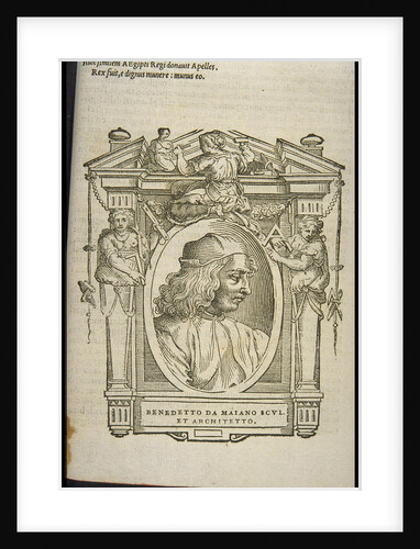 Benedetto da Maiano, ca 1568 by Anonymous