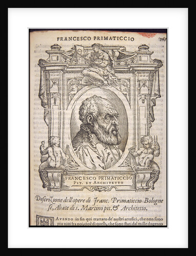 Francesco Primaticcio, ca 1568 by Anonymous