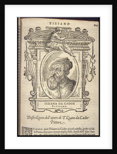 Tiziano Vecellio, ca 1568 by Anonymous