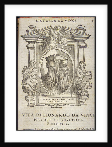 Leonardo da Vinci, ca 1568 by Anonymous