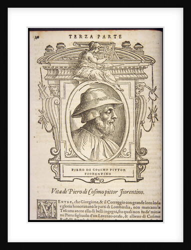 Piero di Cosimo, ca 1568 by Anonymous