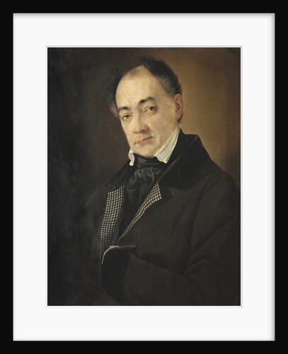 Portrait of the composer Alexey Nikolayevich Verstovsky, 1840s by Anonymous