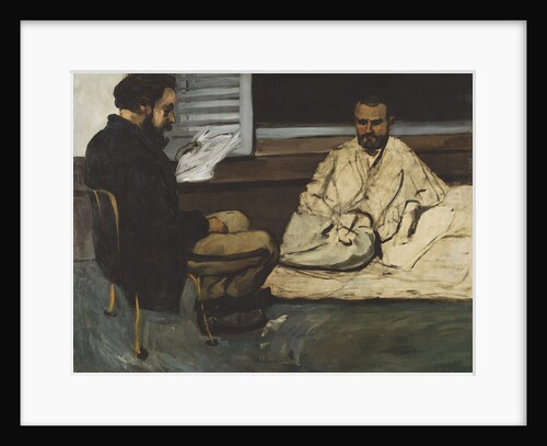 Paul Alexis reading to Émile Zola, 1869-1870 by Anonymous